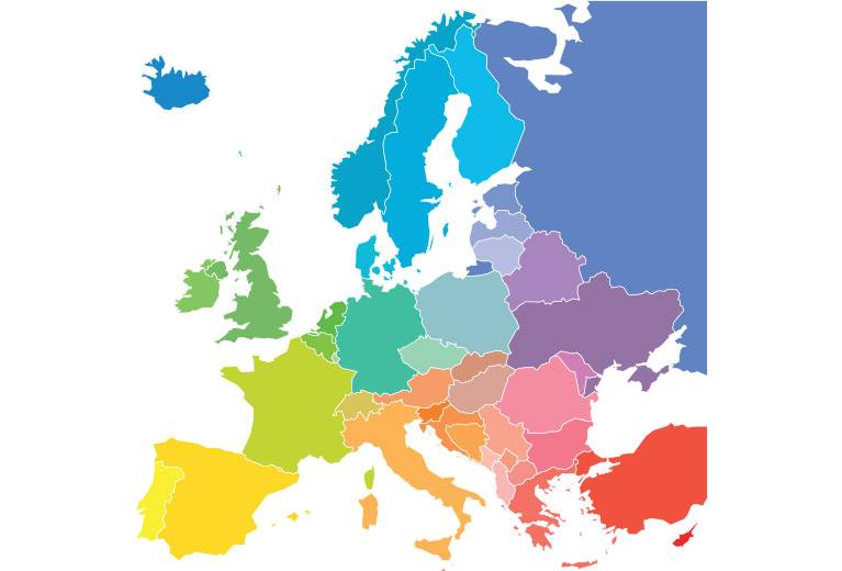 map europe